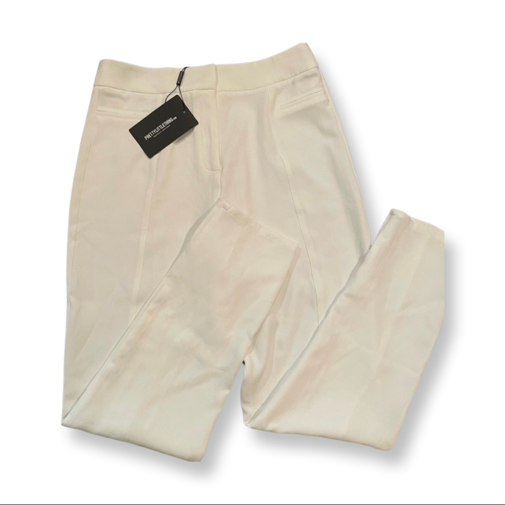 PLT Avani Cream Suit Trousers